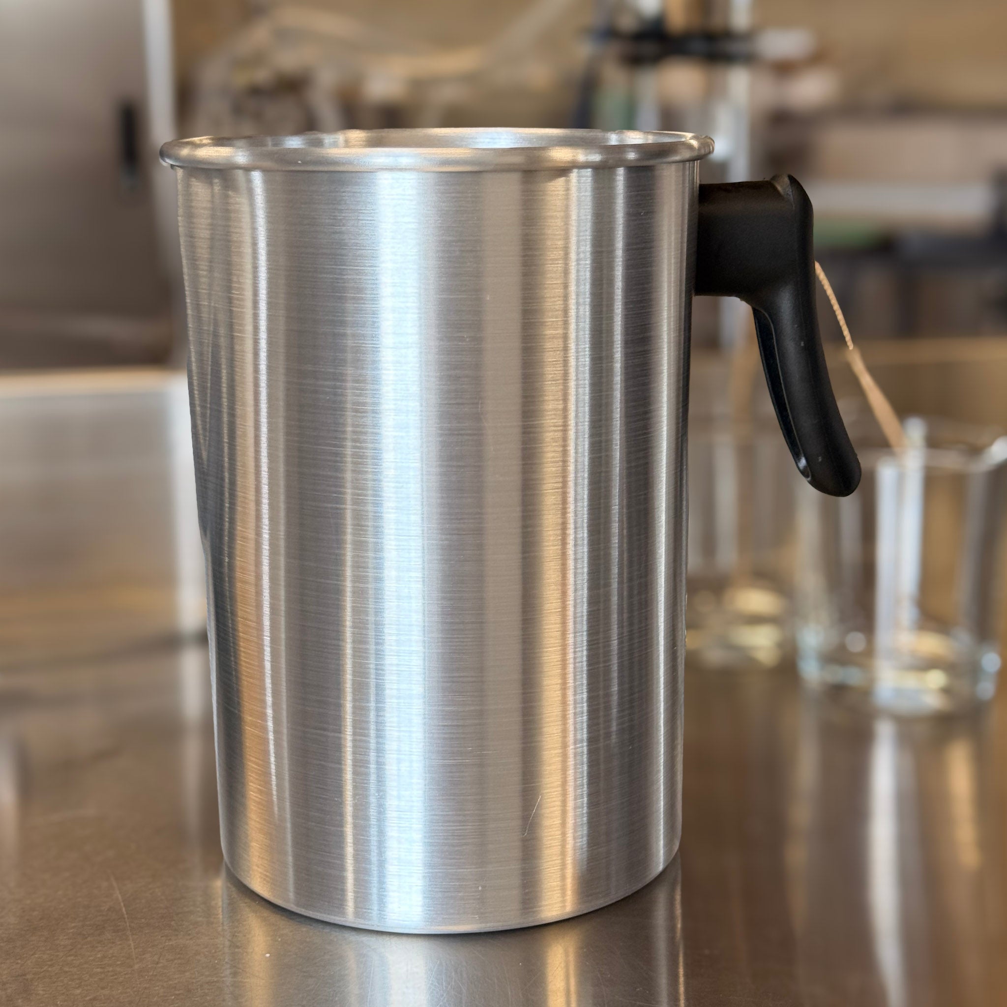 Pot de fusion 3L en acier inoxydable avec bec verseur pour la fabrication de bougies artisanales