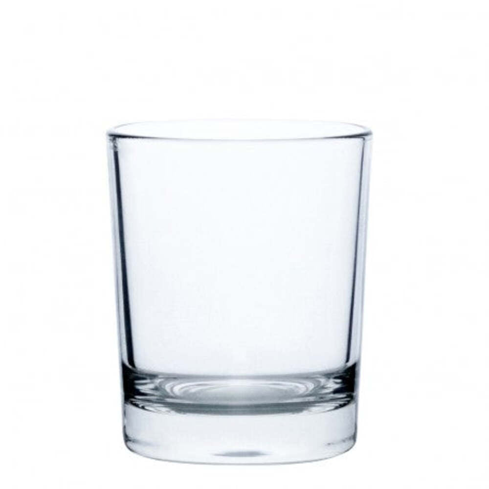 Pot en verre transparent 10cl pour bougie