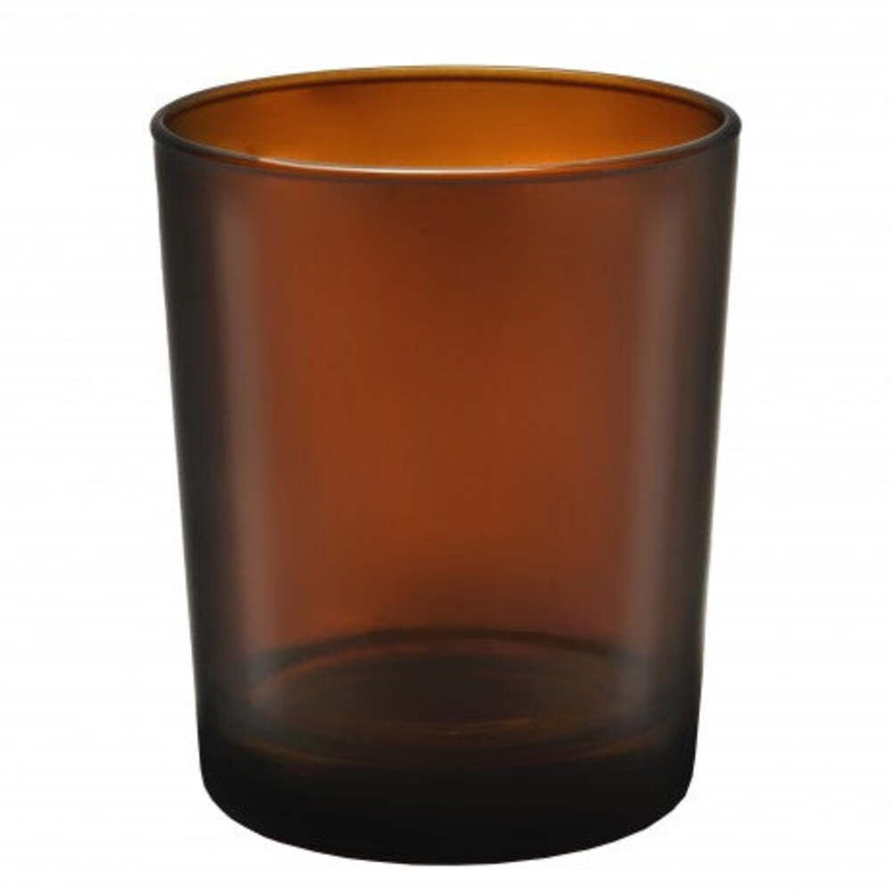 Pot en verre 25cl ambré