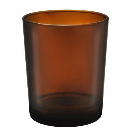 Pot en verre 25cl ambré