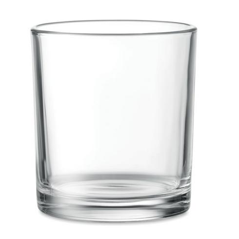 Contenant en verre bougie classique 7084 21cl transparent